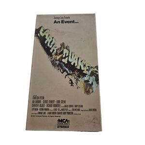Earthquake VHS